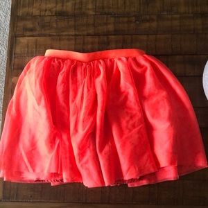 Little girls pink skirt